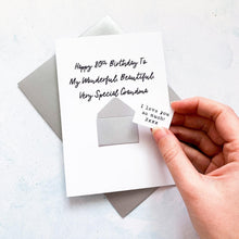 Load image into Gallery viewer, Very Special Grandma Birthday Card, Granny Birthday Card, Female Birthday Card, Birthday card for her, Personalised Card, For Her