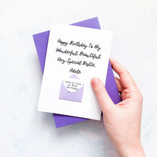 Load image into Gallery viewer, Very Special Bestie Birthday Card, Best Friend Birthday Card, Friend Birthday Card, Birthday card for friend, Personalised Card, For Her