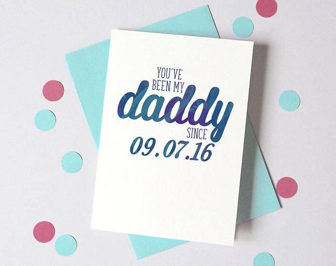 Daddy Father's Day Card, Father's Day UK, Dad Birthday Card, Birthday card for Grandad, Card for dad, Personalised Father's Day Card