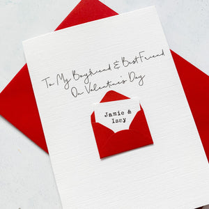 Boyfriend and Best Friend Valentine's Day Card, Husband Valentine's Card, Boyfriend Valentine's Card, Valentine's Day card for Wife
