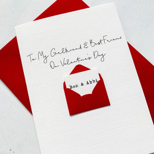 Girlfriend and Best Friend Valentine's Day Card, Husband Valentine's Card, Boyfriend Valentine's Card, Valentine's Day card for Wife