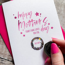 Load image into Gallery viewer, Personalised Scratch Off Mother&#39;s Day I&#39;ve Loved You Days Card