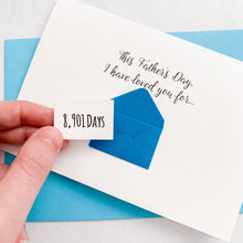 Load image into Gallery viewer, Father&#39;s Day Mini Envelope Card