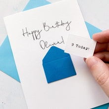 Load image into Gallery viewer, 9th Birthday Card