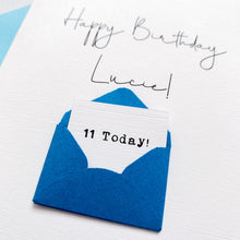 Load image into Gallery viewer, 11th Birthday Card