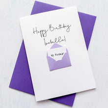 Load image into Gallery viewer, 12th Birthday Card