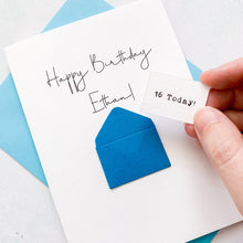 Load image into Gallery viewer, 16th Birthday Card