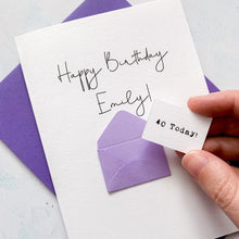 Load image into Gallery viewer, 40th Birthday Card