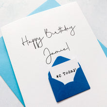 Load image into Gallery viewer, 40th Birthday Card