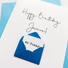 Load image into Gallery viewer, 40th Birthday Card