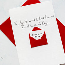 Load image into Gallery viewer, Husband and Best Friend Valentine&#39;s Day Card