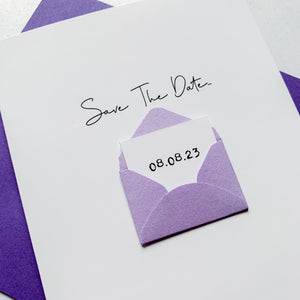 Save The Date Wedding Card