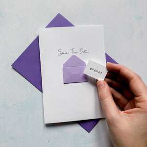 Save The Date Wedding Card