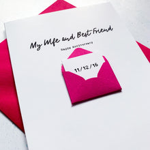 Load image into Gallery viewer, Best Friend Wife Anniversary Card