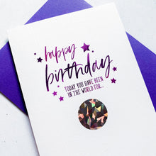 Load image into Gallery viewer, Scratch Off Birthday Card