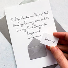 Load image into Gallery viewer, To My Wonderful Boyfriend Anniversary Card