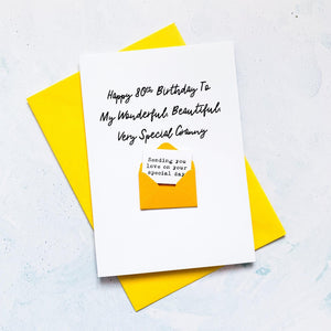 Very Special Granny Birthday Card, Granny Birthday Card, Female Birthday Card, Birthday card for her, Personalised Card, For Her