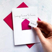 Load image into Gallery viewer, Looking Forward To Forever Wedding Card