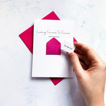 Load image into Gallery viewer, Looking Forward To Forever Wedding Card
