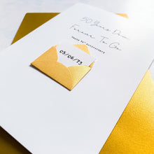 Load image into Gallery viewer, 50 Years Down 50th Anniversary Card