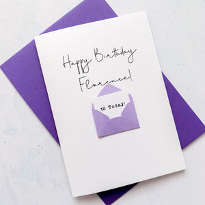 18th Birthday Card
