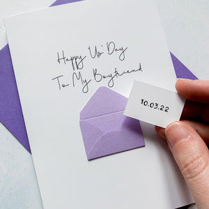 Happy Us Day Anniversary Card