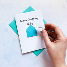Load image into Gallery viewer, On Your Christening Card, Girl&#39;s Christening Card, Boy&#39;s Christening Card, Card for her, card for him, Baptism Card, On Your Baptism