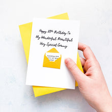 Load image into Gallery viewer, Very Special Granny Birthday Card, Granny Birthday Card, Female Birthday Card, Birthday card for her, Personalised Card, For Her