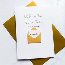 Load image into Gallery viewer, 50 Years Down 50th Anniversary Card
