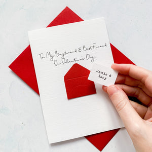Boyfriend and Best Friend Valentine&#39;s Day Card, Husband Valentine&#39;s Card, Boyfriend Valentine&#39;s Card, Valentine&#39;s Day card for Wife