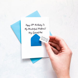 Very Special Dad Birthday Card, Any Age Dad Card, Dad Birthday Card, Male Birthday Card, Birthday card for him, Personalised Card, For him