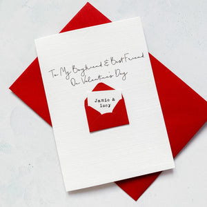 Boyfriend and Best Friend Valentine&#39;s Day Card, Husband Valentine&#39;s Card, Boyfriend Valentine&#39;s Card, Valentine&#39;s Day card for Wife