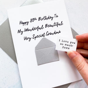 Very Special Grandma Birthday Card, Granny Birthday Card, Female Birthday Card, Birthday card for her, Personalised Card, For Her