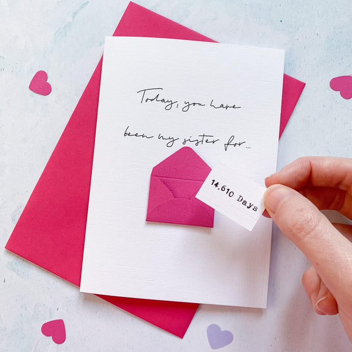 Days Birthday Card, Birthday Card for her, Birthday card for him, Birthday card for son, Birthday card for husband, boyfriend birthday card