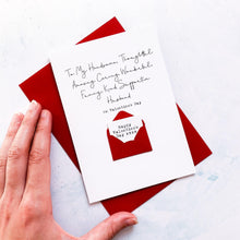 Load image into Gallery viewer, My Handsome Husband Valentine&#39;s Day Card, Husband Valentine&#39;s Card, Partner Card, Valentines Day card for Husband, Personalised Card