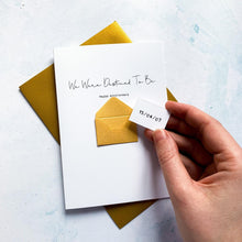 Load image into Gallery viewer, Destined To Be Anniversary Card, Husband Anniversary Card, Boyfriend Anniversary Card, Anniversary card for Wife, Special Date