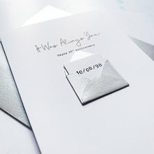 Load image into Gallery viewer, Always You 25th Anniversary Card, Husband Anniversary Card, Boyfriend Anniversary Card, Anniversary card for Wife, Special Date Personalised