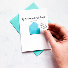 Load image into Gallery viewer, Fiancee and Best Friend Birthday Card, Girlfriend Birthday Card, Partner Birthday Card, Birthday card for Girlfriend, Special Age Card