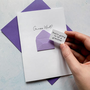 Going to be a Grandma Baby Announcement, Guess What, Baby Announcement, Baby Reveal, Baby Reveal To Grandparents, Baby Reveal Ideas