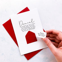 Load image into Gallery viewer, My Husband Valentine&#39;s Day Card, Husband Valentine&#39;s Card, For My Husband Card, Card for Husband, Partner Valentine&#39;s Day Card for him