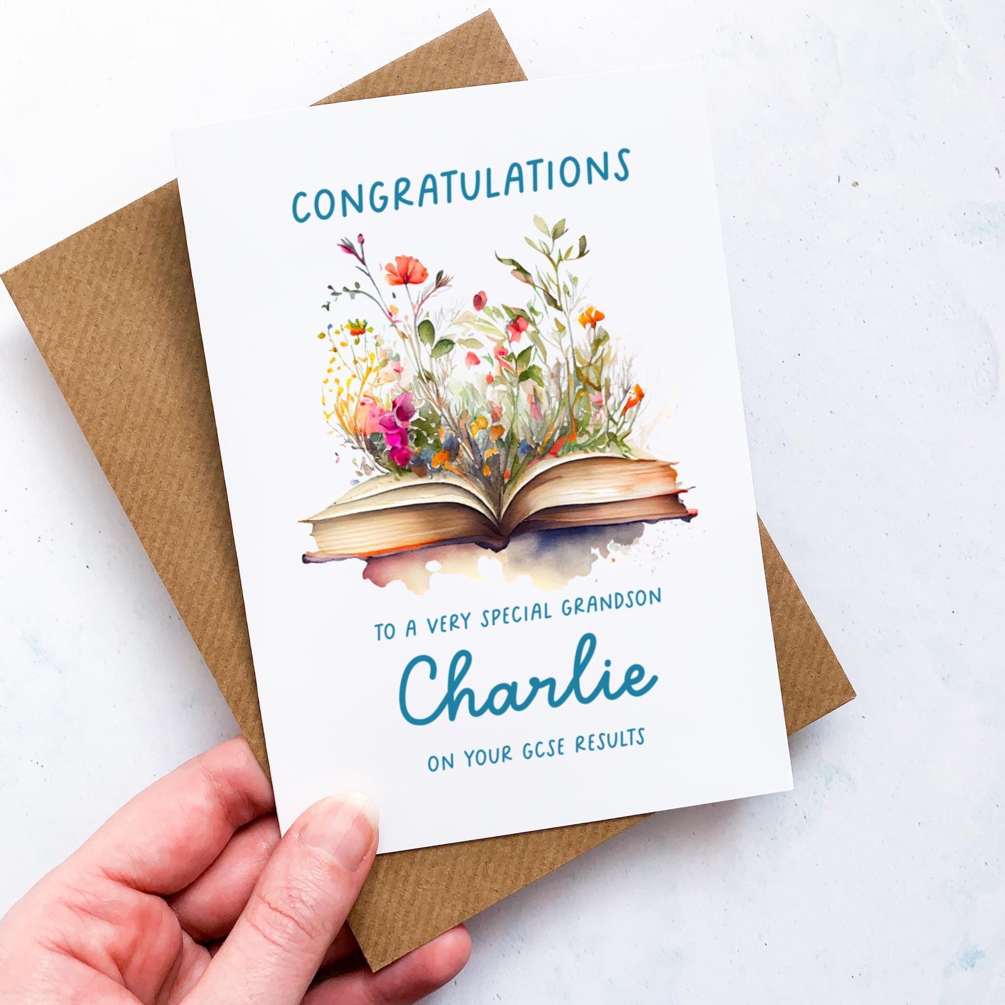 Personalised GSCE Congratulations Card