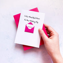 Load image into Gallery viewer, To Our Niece on Her Wedding Day Card, Wedding Card for niece, Card for For Couple, On your wedding day card, Congratulations Card, for her