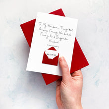 Load image into Gallery viewer, To My Wonderful Husband Anniversary Card, Husband Anniversary Card, Partner Anniversary Card, Anniversary card for Husband, Personalised