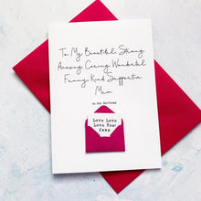 Load image into Gallery viewer, To My Beautiful Mum Birthday Card, Mother Birthday Card, Birthday card for Mum, Special Age Card, Personalised Mum Birthday Card