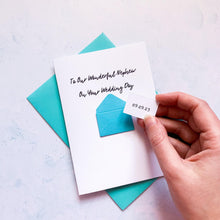 Load image into Gallery viewer, To Our Nephew on His Wedding Day Card, Wedding Card for nephew, Card for For Couple, On your wedding day card, Congratulations Card, for her