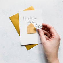 Load image into Gallery viewer, Be My Godparents Proposal Card, Godparents Proposal, God parents proposal Card, Be my Godmother card, be my godfather