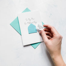 Load image into Gallery viewer, Mam on Mother's Day Card, Personalised Mother's Day Card, Card for Mam, Mothering Sunday, Mother's Day UK, Mum on Mother's Day
