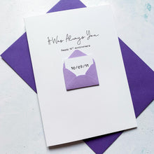 Load image into Gallery viewer, Always You 12th Anniversary Card, Husband Anniversary Card, Boyfriend Anniversary Card, Anniversary card for Wife, Special Date Personalised