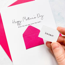 Load image into Gallery viewer, From The Dog Card, Mother's Day Card, Mother's Day USA, From the Cat Card, Funny Dog Card, Personalised Dog Mum Card, Dog Mum, From The Dog