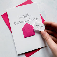 Load image into Gallery viewer, Mum on Mothering Sunday Card, Mother's Day Card, Card for Mum, Mothering Sunday, Mother's Day UK, Mum on Mother's Day, Mum Mother's Day